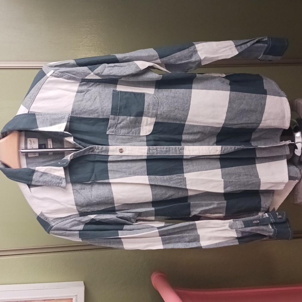 Hunter Green Buffalo Plaid Flannel